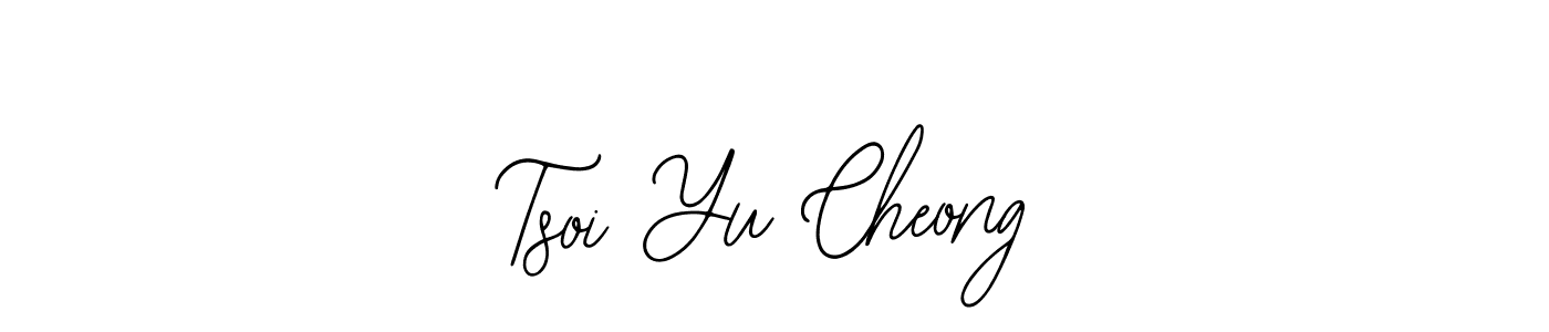 Make a beautiful signature design for name Tsoi Yu Cheong. With this signature (Bearetta-2O07w) style, you can create a handwritten signature for free. Tsoi Yu Cheong signature style 12 images and pictures png