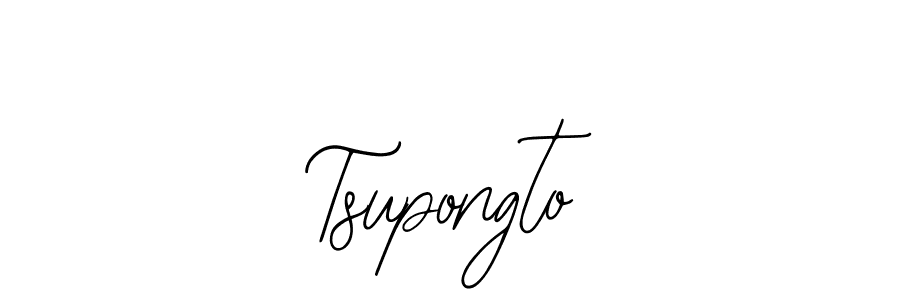 Use a signature maker to create a handwritten signature online. With this signature software, you can design (Bearetta-2O07w) your own signature for name Tsupongto. Tsupongto signature style 12 images and pictures png