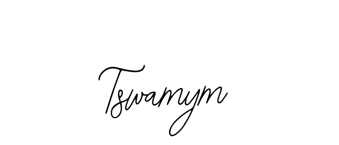 Design your own signature with our free online signature maker. With this signature software, you can create a handwritten (Bearetta-2O07w) signature for name Tswamym. Tswamym signature style 12 images and pictures png