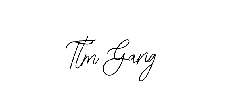 You can use this online signature creator to create a handwritten signature for the name Ttm Gang. This is the best online autograph maker. Ttm Gang signature style 12 images and pictures png