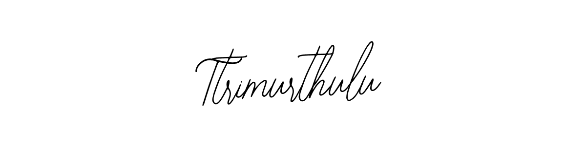How to Draw Ttrimurthulu signature style? Bearetta-2O07w is a latest design signature styles for name Ttrimurthulu. Ttrimurthulu signature style 12 images and pictures png