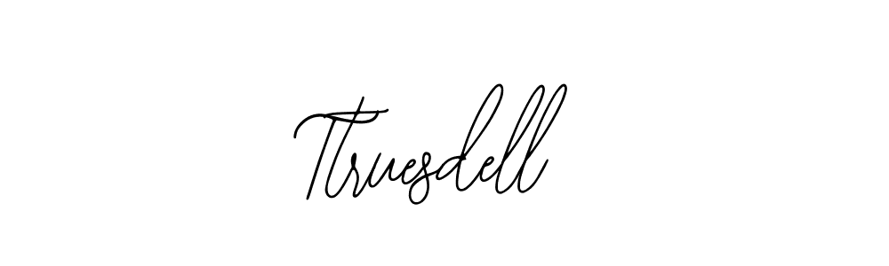 It looks lik you need a new signature style for name Ttruesdell. Design unique handwritten (Bearetta-2O07w) signature with our free signature maker in just a few clicks. Ttruesdell signature style 12 images and pictures png