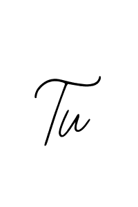 You should practise on your own different ways (Bearetta-2O07w) to write your name (Tu) in signature. don't let someone else do it for you. Tu signature style 12 images and pictures png