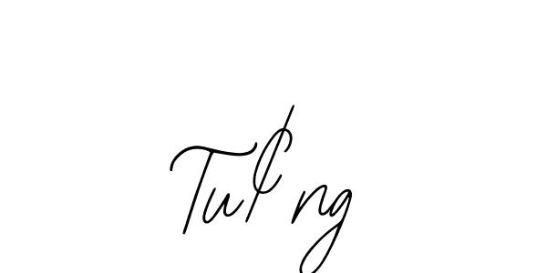 How to make Tu¢ng name signature. Use Bearetta-2O07w style for creating short signs online. This is the latest handwritten sign. Tu¢ng signature style 12 images and pictures png