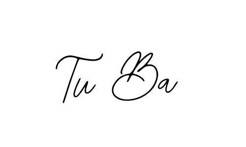 Tu Ba stylish signature style. Best Handwritten Sign (Bearetta-2O07w) for my name. Handwritten Signature Collection Ideas for my name Tu Ba. Tu Ba signature style 12 images and pictures png