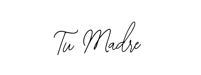 The best way (Bearetta-2O07w) to make a short signature is to pick only two or three words in your name. The name Tu Madre include a total of six letters. For converting this name. Tu Madre signature style 12 images and pictures png