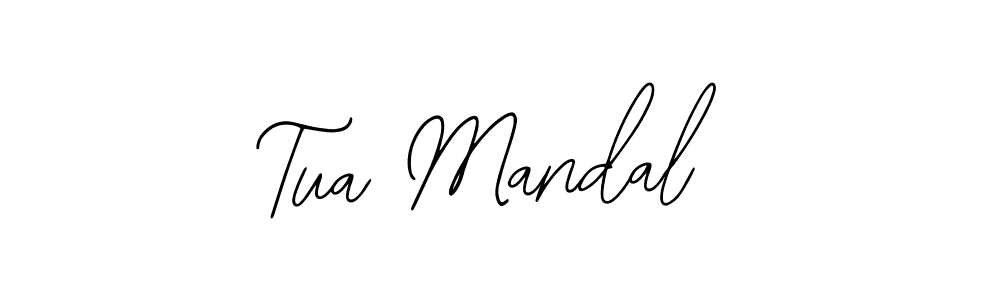 Tua Mandal stylish signature style. Best Handwritten Sign (Bearetta-2O07w) for my name. Handwritten Signature Collection Ideas for my name Tua Mandal. Tua Mandal signature style 12 images and pictures png