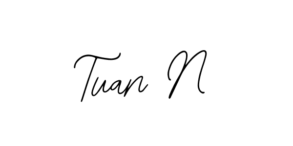 Once you've used our free online signature maker to create your best signature Bearetta-2O07w style, it's time to enjoy all of the benefits that Tuan N name signing documents. Tuan N signature style 12 images and pictures png