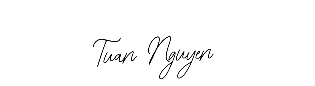 Similarly Bearetta-2O07w is the best handwritten signature design. Signature creator online .You can use it as an online autograph creator for name Tuan Nguyen. Tuan Nguyen signature style 12 images and pictures png