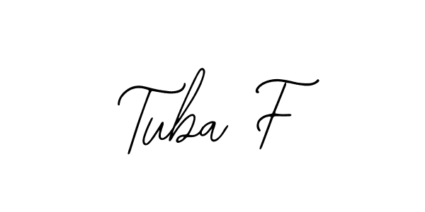 Make a beautiful signature design for name Tuba F. With this signature (Bearetta-2O07w) style, you can create a handwritten signature for free. Tuba F signature style 12 images and pictures png