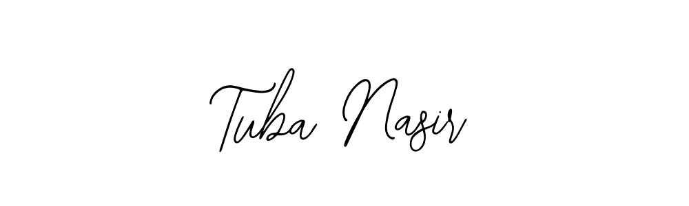 Here are the top 10 professional signature styles for the name Tuba Nasir. These are the best autograph styles you can use for your name. Tuba Nasir signature style 12 images and pictures png
