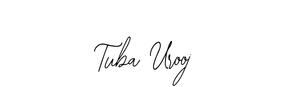 Here are the top 10 professional signature styles for the name Tuba Urooj. These are the best autograph styles you can use for your name. Tuba Urooj signature style 12 images and pictures png