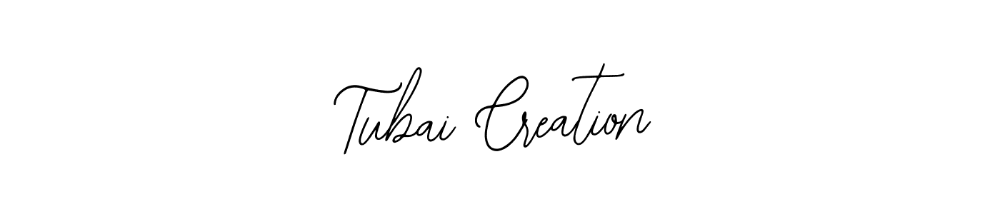 Design your own signature with our free online signature maker. With this signature software, you can create a handwritten (Bearetta-2O07w) signature for name Tubai Creation. Tubai Creation signature style 12 images and pictures png