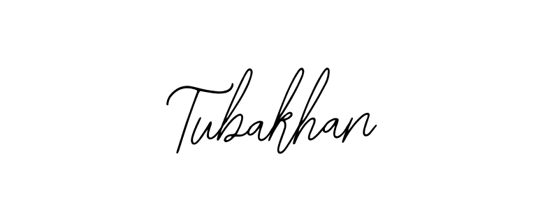 Design your own signature with our free online signature maker. With this signature software, you can create a handwritten (Bearetta-2O07w) signature for name Tubakhan. Tubakhan signature style 12 images and pictures png