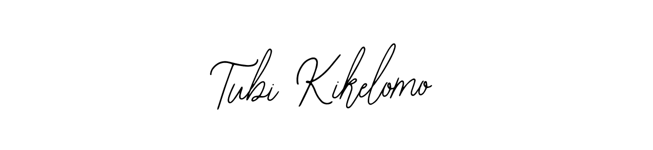 The best way (Bearetta-2O07w) to make a short signature is to pick only two or three words in your name. The name Tubi Kikelomo include a total of six letters. For converting this name. Tubi Kikelomo signature style 12 images and pictures png