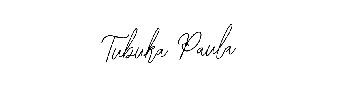 Also we have Tubuka Paula name is the best signature style. Create professional handwritten signature collection using Bearetta-2O07w autograph style. Tubuka Paula signature style 12 images and pictures png