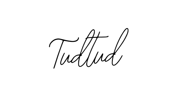 Create a beautiful signature design for name Tudtud. With this signature (Bearetta-2O07w) fonts, you can make a handwritten signature for free. Tudtud signature style 12 images and pictures png