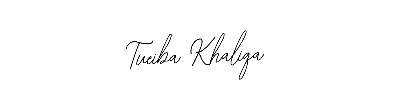 This is the best signature style for the Tueiba Khaliqa name. Also you like these signature font (Bearetta-2O07w). Mix name signature. Tueiba Khaliqa signature style 12 images and pictures png