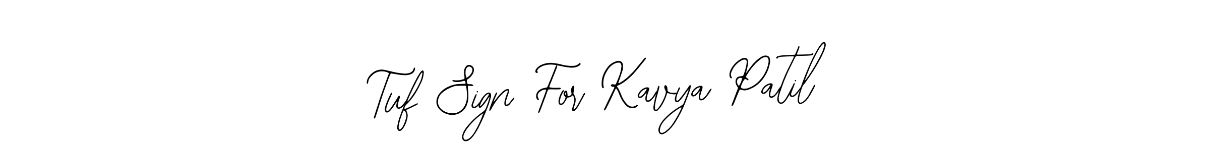 Make a beautiful signature design for name Tuf Sign For Kavya Patil. Use this online signature maker to create a handwritten signature for free. Tuf Sign For Kavya Patil signature style 12 images and pictures png