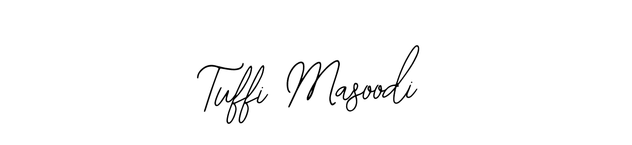 Make a beautiful signature design for name Tuffi Masoodi. Use this online signature maker to create a handwritten signature for free. Tuffi Masoodi signature style 12 images and pictures png