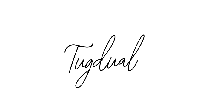 Make a beautiful signature design for name Tugdual. With this signature (Bearetta-2O07w) style, you can create a handwritten signature for free. Tugdual signature style 12 images and pictures png