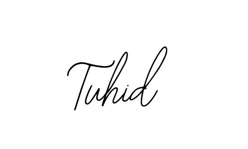 How to Draw Tuhid signature style? Bearetta-2O07w is a latest design signature styles for name Tuhid. Tuhid signature style 12 images and pictures png