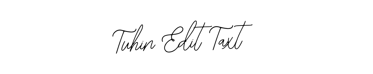 It looks lik you need a new signature style for name Tuhin Edit Taxt. Design unique handwritten (Bearetta-2O07w) signature with our free signature maker in just a few clicks. Tuhin Edit Taxt signature style 12 images and pictures png