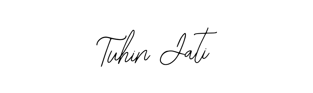 How to make Tuhin Jati signature? Bearetta-2O07w is a professional autograph style. Create handwritten signature for Tuhin Jati name. Tuhin Jati signature style 12 images and pictures png