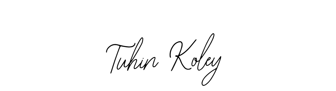 Make a beautiful signature design for name Tuhin Koley. With this signature (Bearetta-2O07w) style, you can create a handwritten signature for free. Tuhin Koley signature style 12 images and pictures png