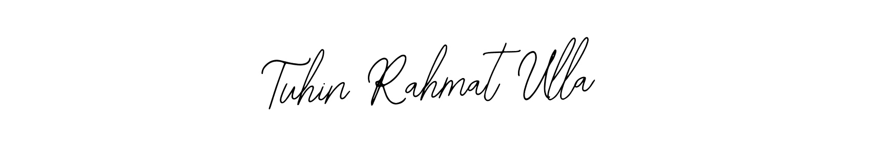 Use a signature maker to create a handwritten signature online. With this signature software, you can design (Bearetta-2O07w) your own signature for name Tuhin Rahmat Ulla. Tuhin Rahmat Ulla signature style 12 images and pictures png