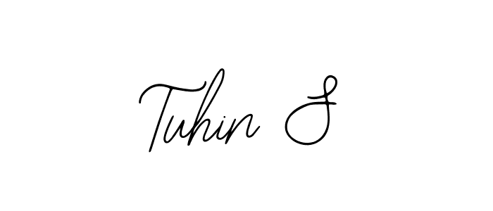 How to make Tuhin S signature? Bearetta-2O07w is a professional autograph style. Create handwritten signature for Tuhin S name. Tuhin S signature style 12 images and pictures png