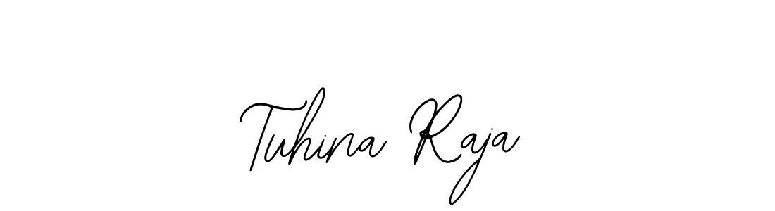 This is the best signature style for the Tuhina Raja name. Also you like these signature font (Bearetta-2O07w). Mix name signature. Tuhina Raja signature style 12 images and pictures png