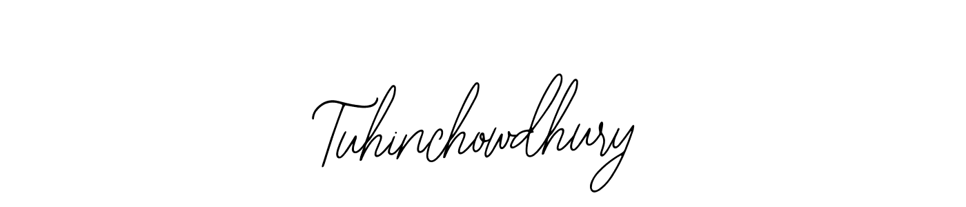 Make a beautiful signature design for name Tuhinchowdhury. With this signature (Bearetta-2O07w) style, you can create a handwritten signature for free. Tuhinchowdhury signature style 12 images and pictures png