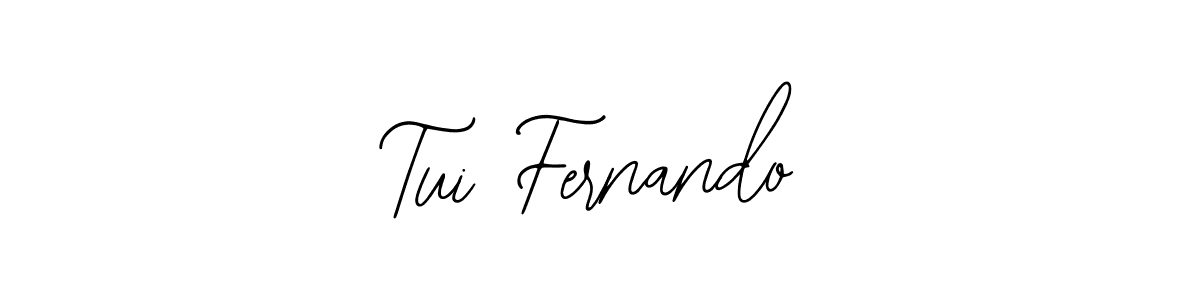 It looks lik you need a new signature style for name Tui Fernando. Design unique handwritten (Bearetta-2O07w) signature with our free signature maker in just a few clicks. Tui Fernando signature style 12 images and pictures png