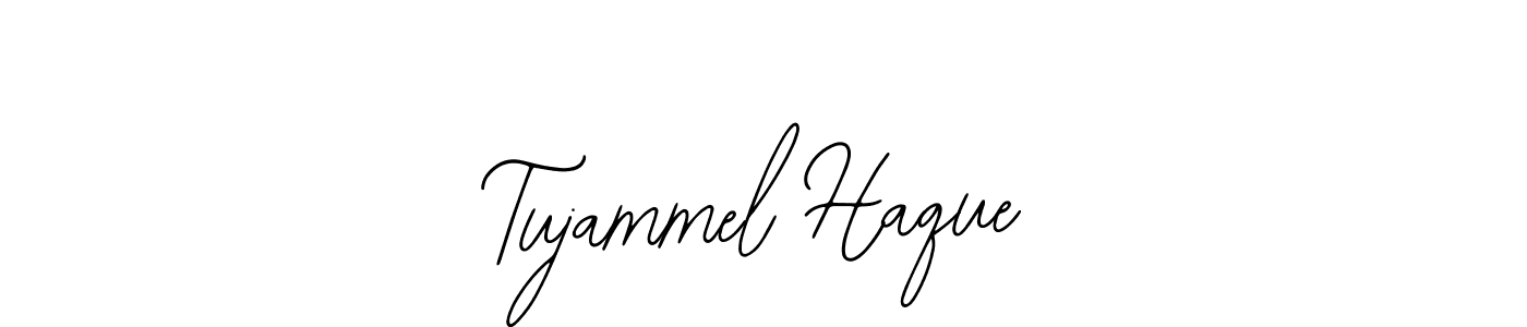 Bearetta-2O07w is a professional signature style that is perfect for those who want to add a touch of class to their signature. It is also a great choice for those who want to make their signature more unique. Get Tujammel Haque name to fancy signature for free. Tujammel Haque signature style 12 images and pictures png