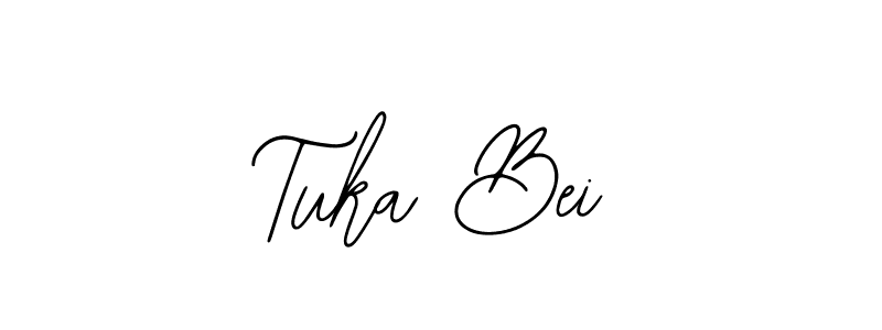 Design your own signature with our free online signature maker. With this signature software, you can create a handwritten (Bearetta-2O07w) signature for name Tuka Bei. Tuka Bei signature style 12 images and pictures png