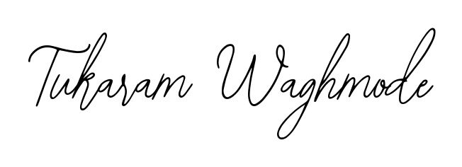 Give your name Tukaram Waghmode an exquisite flair with the Bearetta-2O07w script font. Ideal for contracts, resumes, and formal letterheads. Tukaram Waghmode signature style 12 images and pictures png
