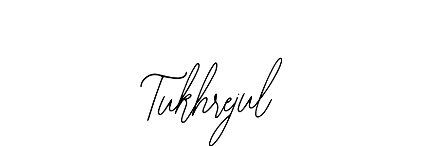 Design your own signature with our free online signature maker. With this signature software, you can create a handwritten (Bearetta-2O07w) signature for name Tukhrejul. Tukhrejul signature style 12 images and pictures png