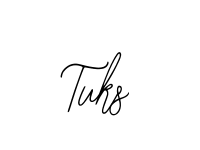 Use a signature maker to create a handwritten signature online. With this signature software, you can design (Bearetta-2O07w) your own signature for name Tuks. Tuks signature style 12 images and pictures png