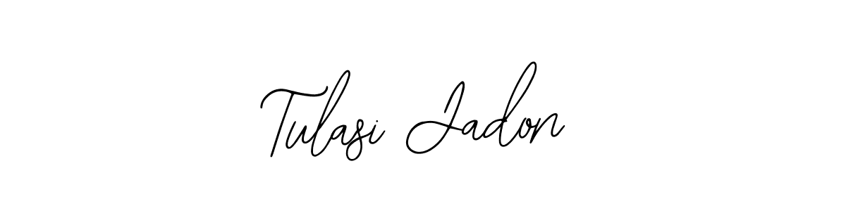 Use a signature maker to create a handwritten signature online. With this signature software, you can design (Bearetta-2O07w) your own signature for name Tulasi Jadon. Tulasi Jadon signature style 12 images and pictures png