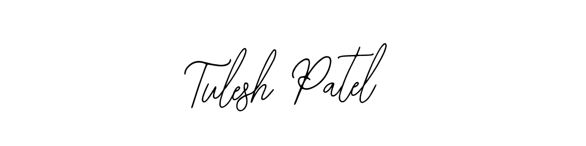 Also You can easily find your signature by using the search form. We will create Tulesh Patel name handwritten signature images for you free of cost using Bearetta-2O07w sign style. Tulesh Patel signature style 12 images and pictures png