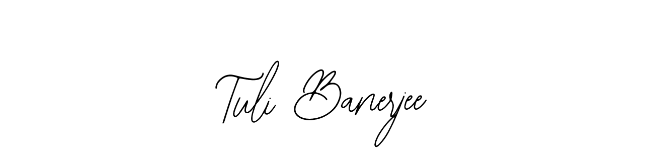 Also we have Tuli Banerjee name is the best signature style. Create professional handwritten signature collection using Bearetta-2O07w autograph style. Tuli Banerjee signature style 12 images and pictures png