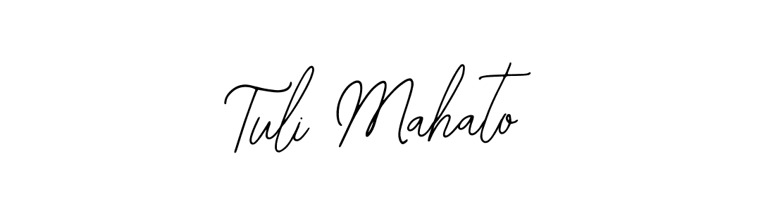 How to make Tuli Mahato signature? Bearetta-2O07w is a professional autograph style. Create handwritten signature for Tuli Mahato name. Tuli Mahato signature style 12 images and pictures png