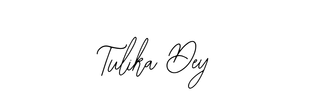 How to Draw Tulika Dey signature style? Bearetta-2O07w is a latest design signature styles for name Tulika Dey. Tulika Dey signature style 12 images and pictures png