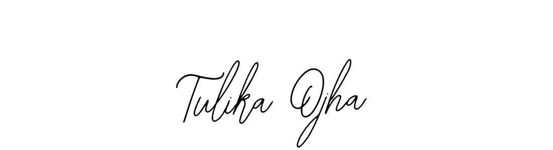 Make a short Tulika Ojha signature style. Manage your documents anywhere anytime using Bearetta-2O07w. Create and add eSignatures, submit forms, share and send files easily. Tulika Ojha signature style 12 images and pictures png