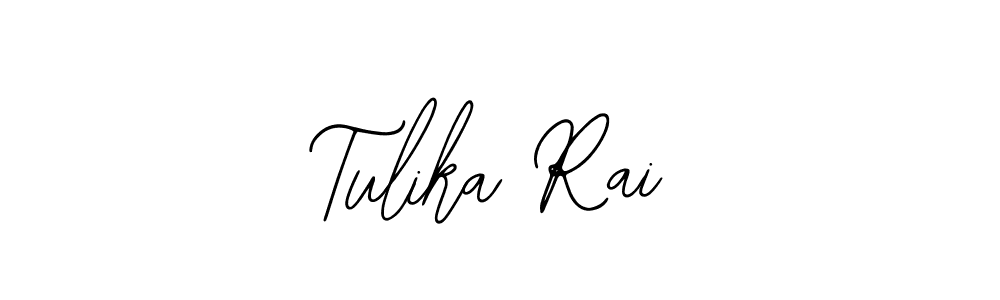 Design your own signature with our free online signature maker. With this signature software, you can create a handwritten (Bearetta-2O07w) signature for name Tulika Rai. Tulika Rai signature style 12 images and pictures png