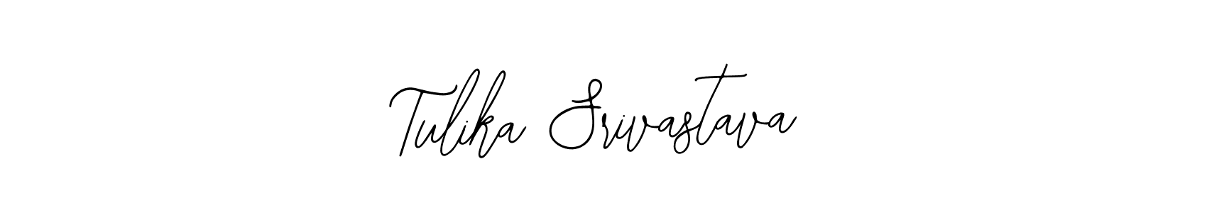 How to make Tulika Srivastava signature? Bearetta-2O07w is a professional autograph style. Create handwritten signature for Tulika Srivastava name. Tulika Srivastava signature style 12 images and pictures png