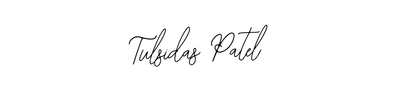 Make a beautiful signature design for name Tulsidas Patel. Use this online signature maker to create a handwritten signature for free. Tulsidas Patel signature style 12 images and pictures png