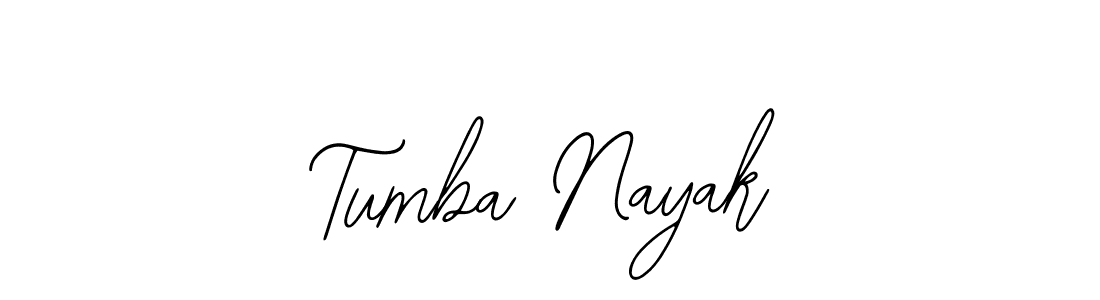 Design your own signature with our free online signature maker. With this signature software, you can create a handwritten (Bearetta-2O07w) signature for name Tumba Nayak. Tumba Nayak signature style 12 images and pictures png