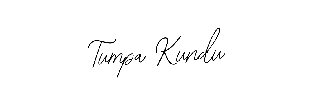 You should practise on your own different ways (Bearetta-2O07w) to write your name (Tumpa Kundu) in signature. don't let someone else do it for you. Tumpa Kundu signature style 12 images and pictures png